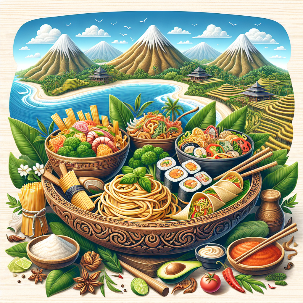 Menelusuri Cita Rasa Makanan Internasional dengan Sentuhan Khas Indonesia