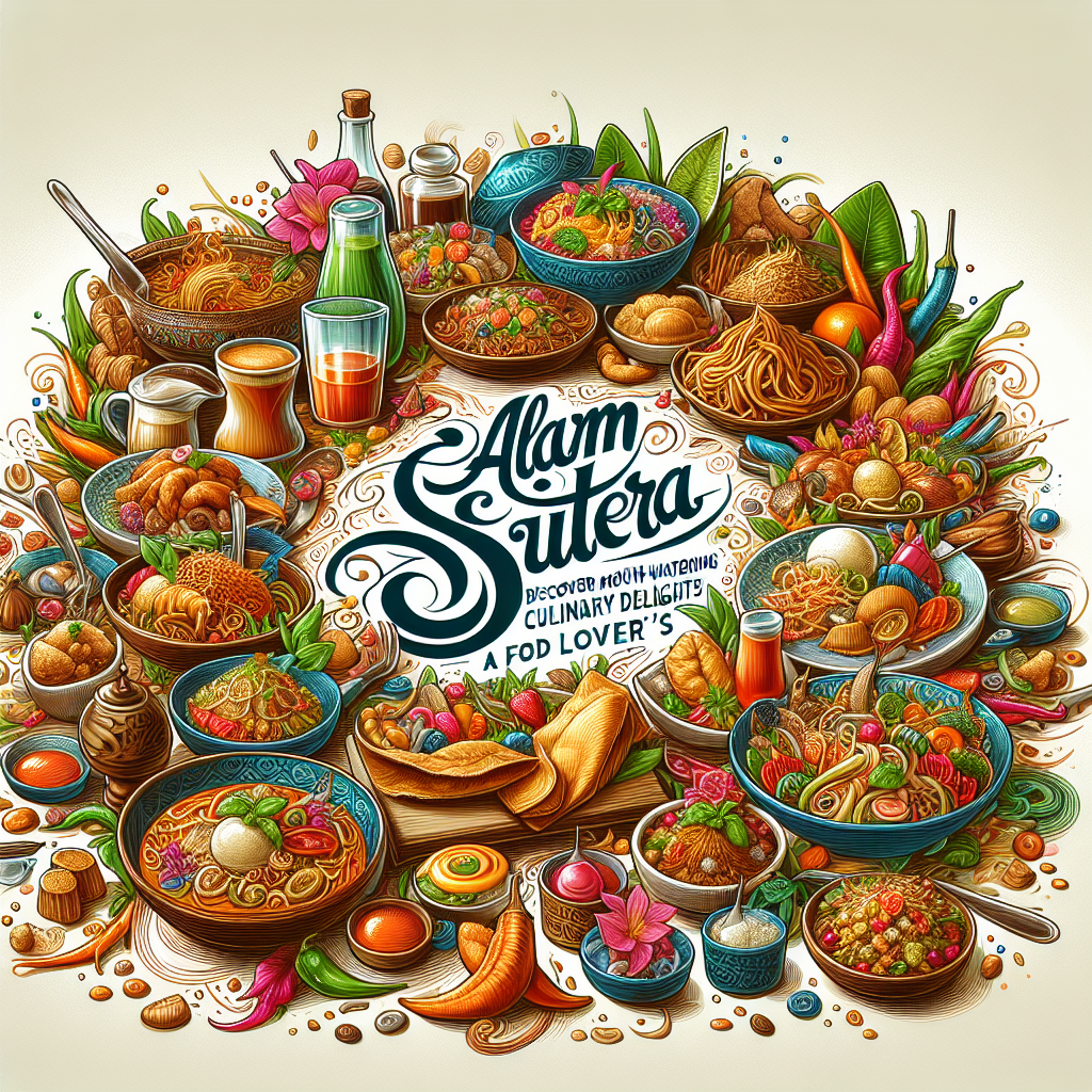 Discover Mouth-Watering Culinary Delights in Alam Sutera: A Food Lover's