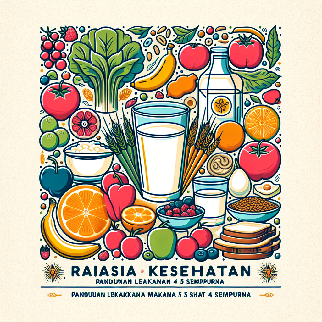 Rahasia Kesehatan: Panduan Lengkap Makanan 5 Sehat 4 Sempurna